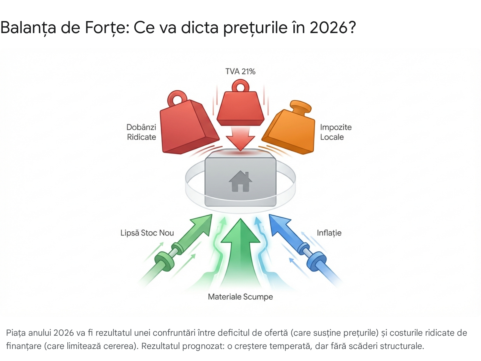 Balanța de Forțe: Ce va dicta prețurile în 2026?